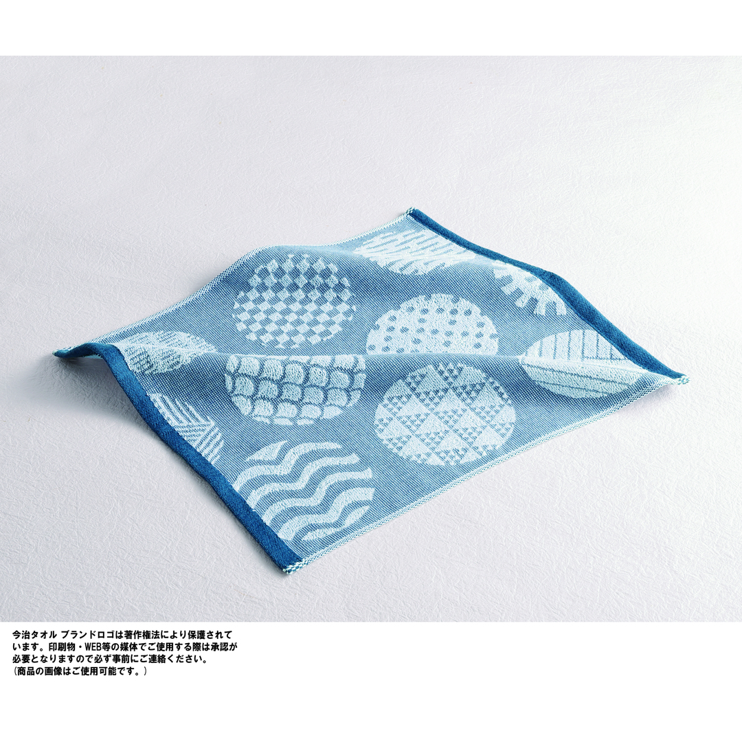 【商品のみ】今治伊予吉祥文様ウォッシュタオル