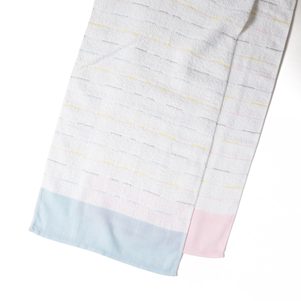 マルチライン柄国産タオル 2色セット 240匁画像