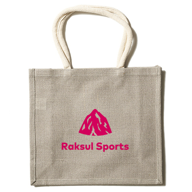 ジュートスクエアトート(ML) ワイド TR-1399画像