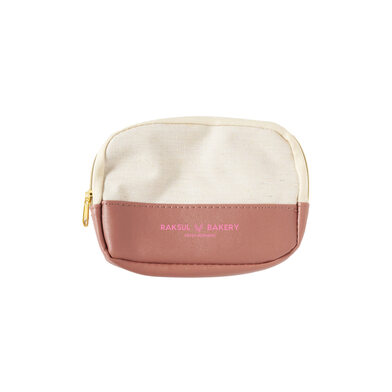 バイカラーズ・ティッシュポケット付きポーチ