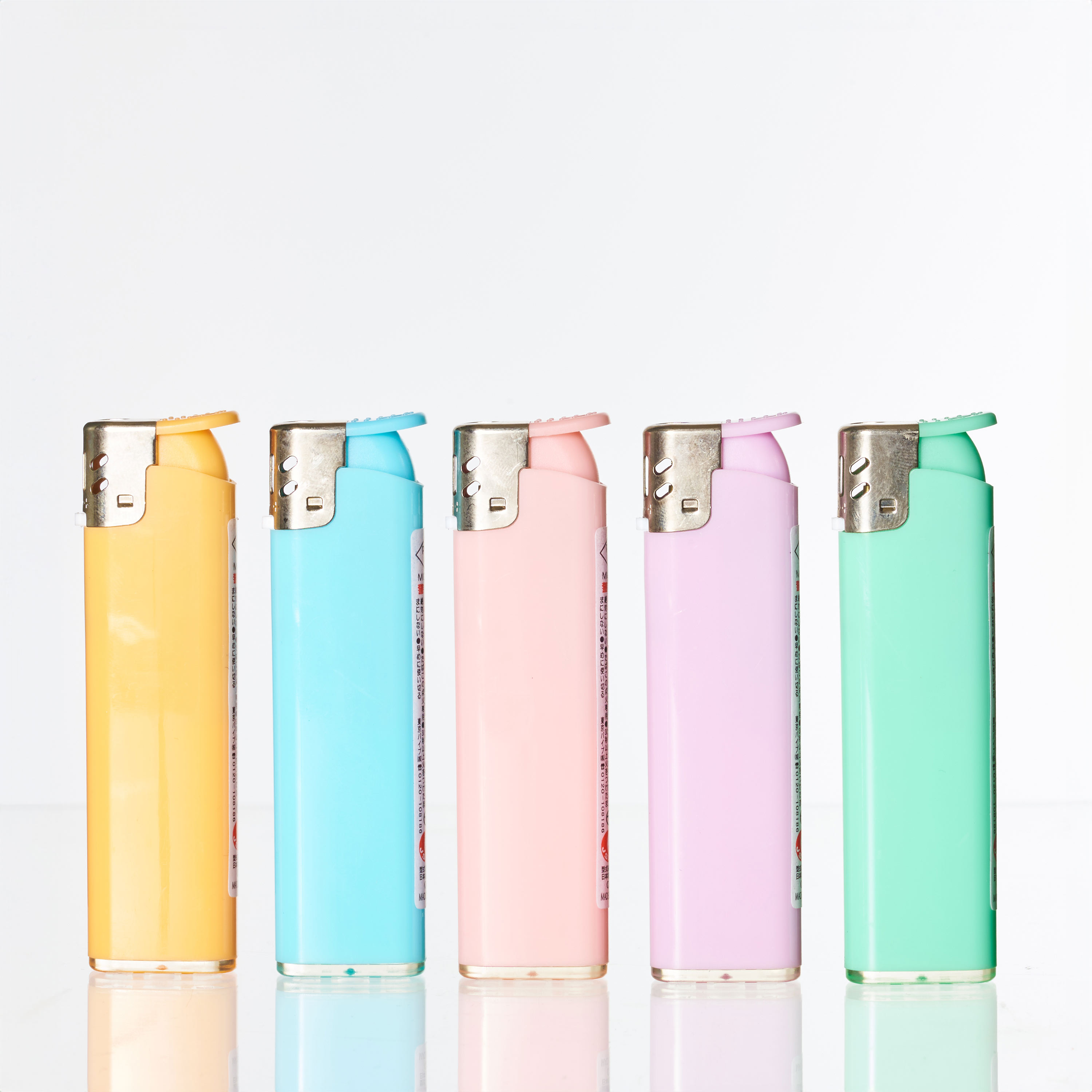 東京パイプ スイーパー電子ライター パステルカラー5色セット