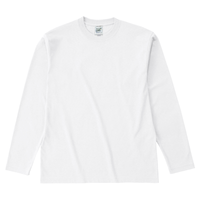 CROSS & STITCH 6.2オンス オープンエンドマックスウェイトロングスリーブTシャツ(リブ無し) 