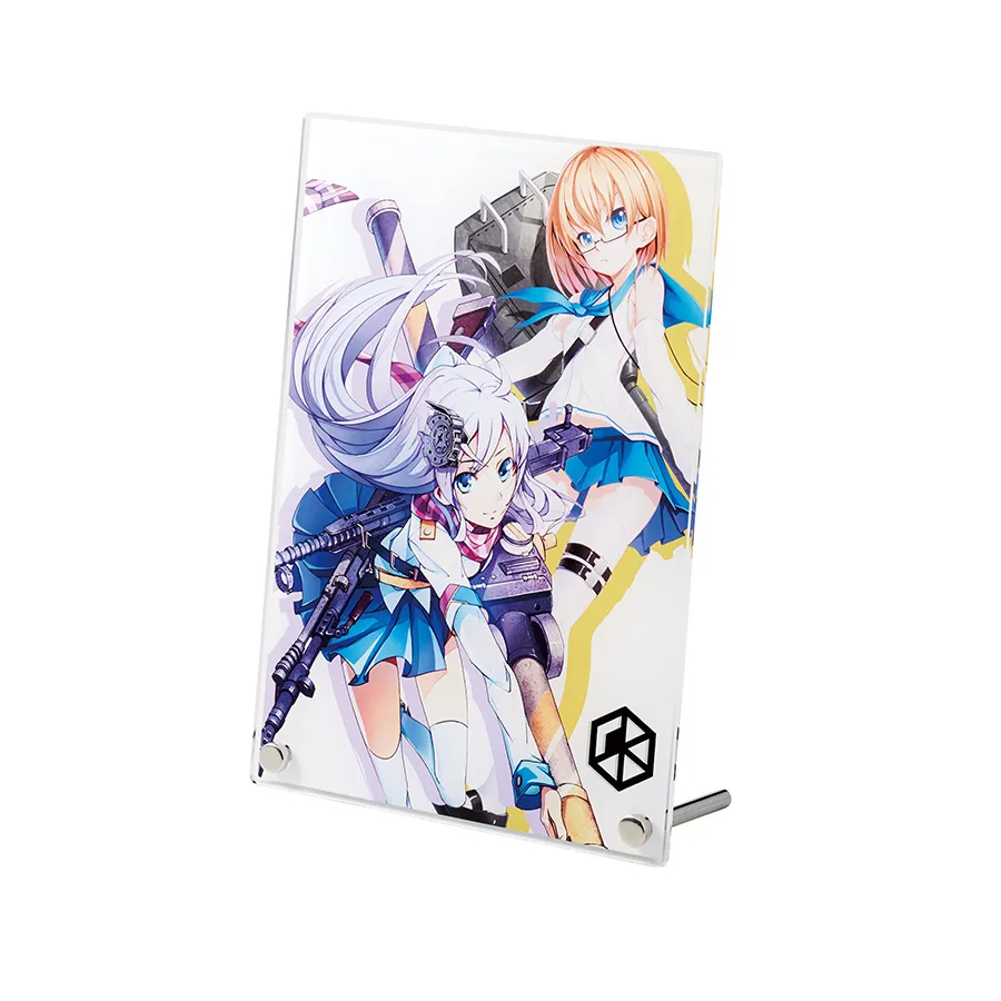 横型アクリルスタンドPOP 3mm厚