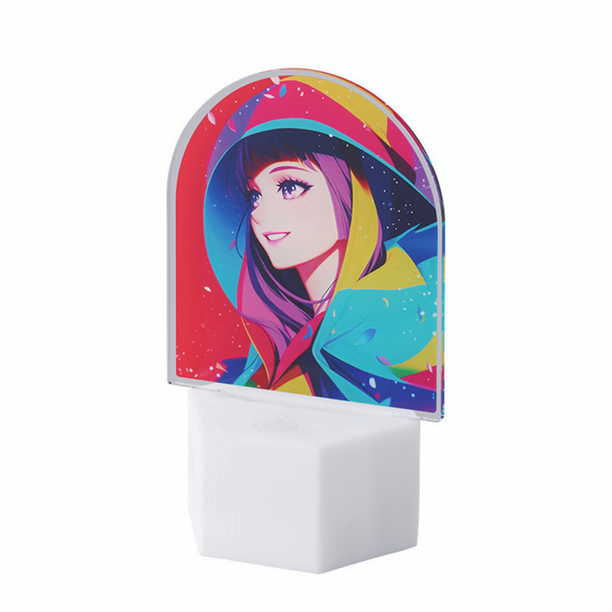 円形 アクリルライティングスタンド六角用プレート 小さめ 3mm厚画像