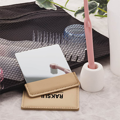 カバー付ステンレスミラー