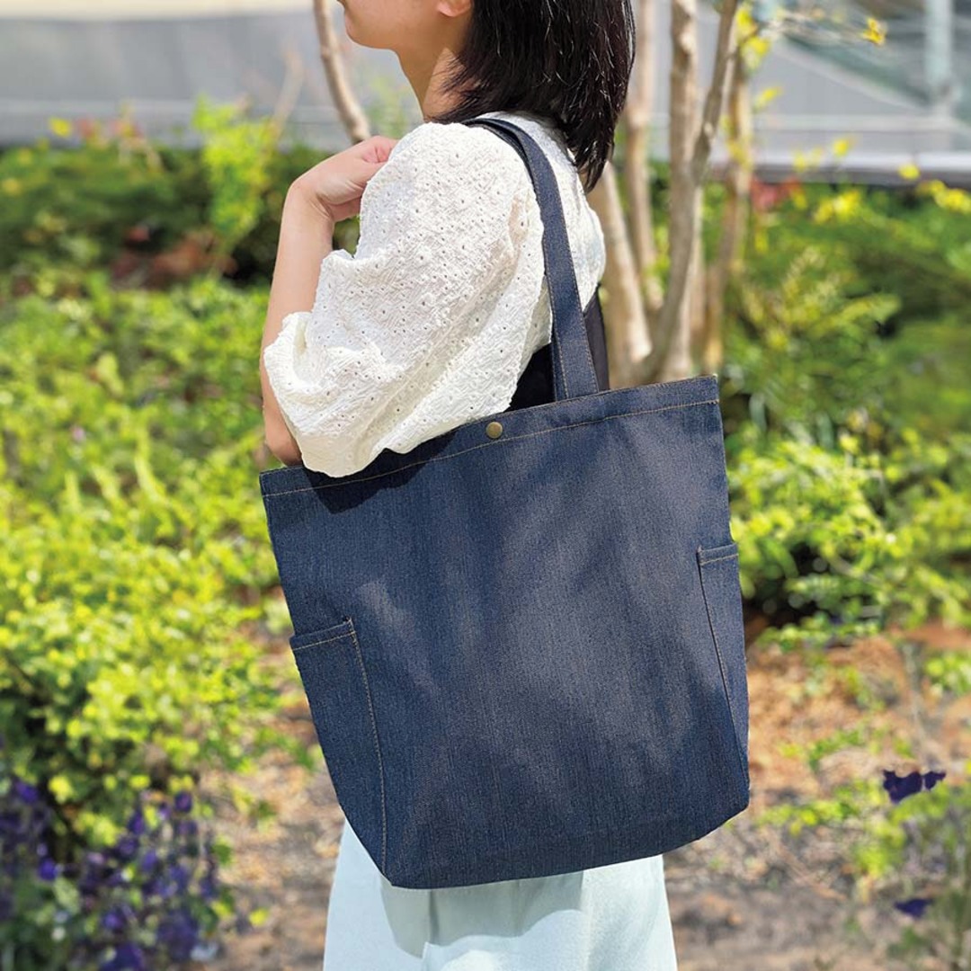 デニムマルチトート インディゴ TR-1377