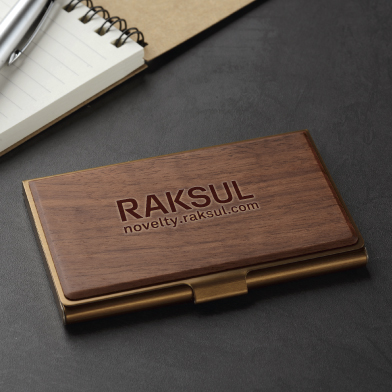 ウッドプレート名刺入