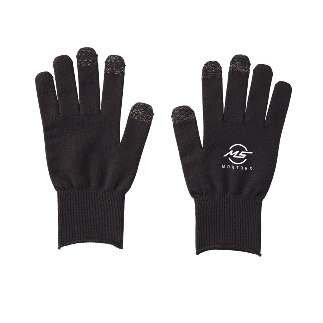 スマホ対応手袋　ブラック画像