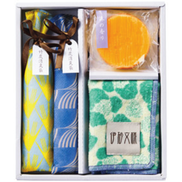 【商品のみ】伊砂文様 ギフト4点セット