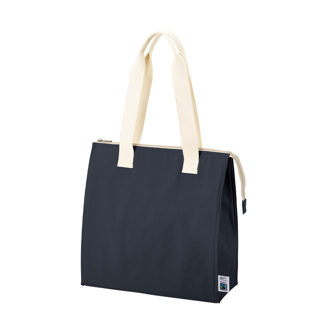 フェアトレードコットンスクエア保冷トート(M) TR-1404