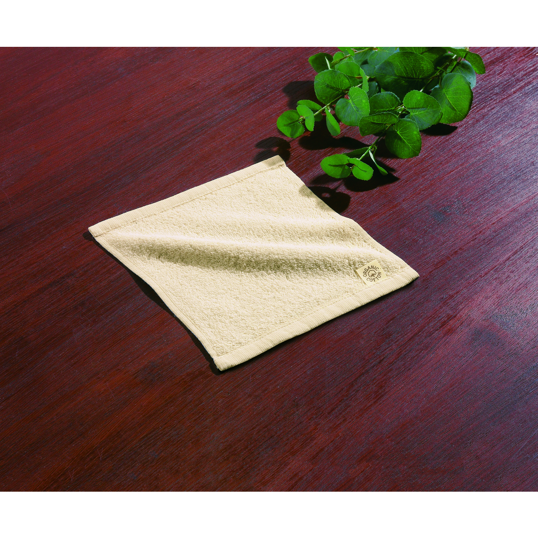 【商品のみ】オーガニックコットン プレーンミニタオル