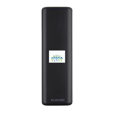 エレコム モバイルバッテリー　20100mAh PD　52.2W　USB-A✕1　タイプC✕1