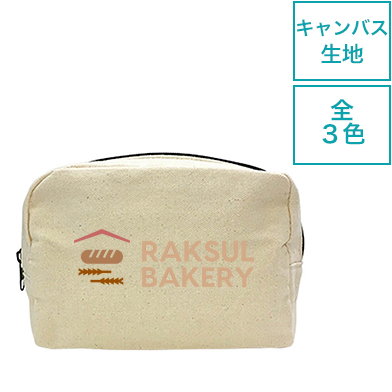 キャンバスファスナーポーチ(M)画像