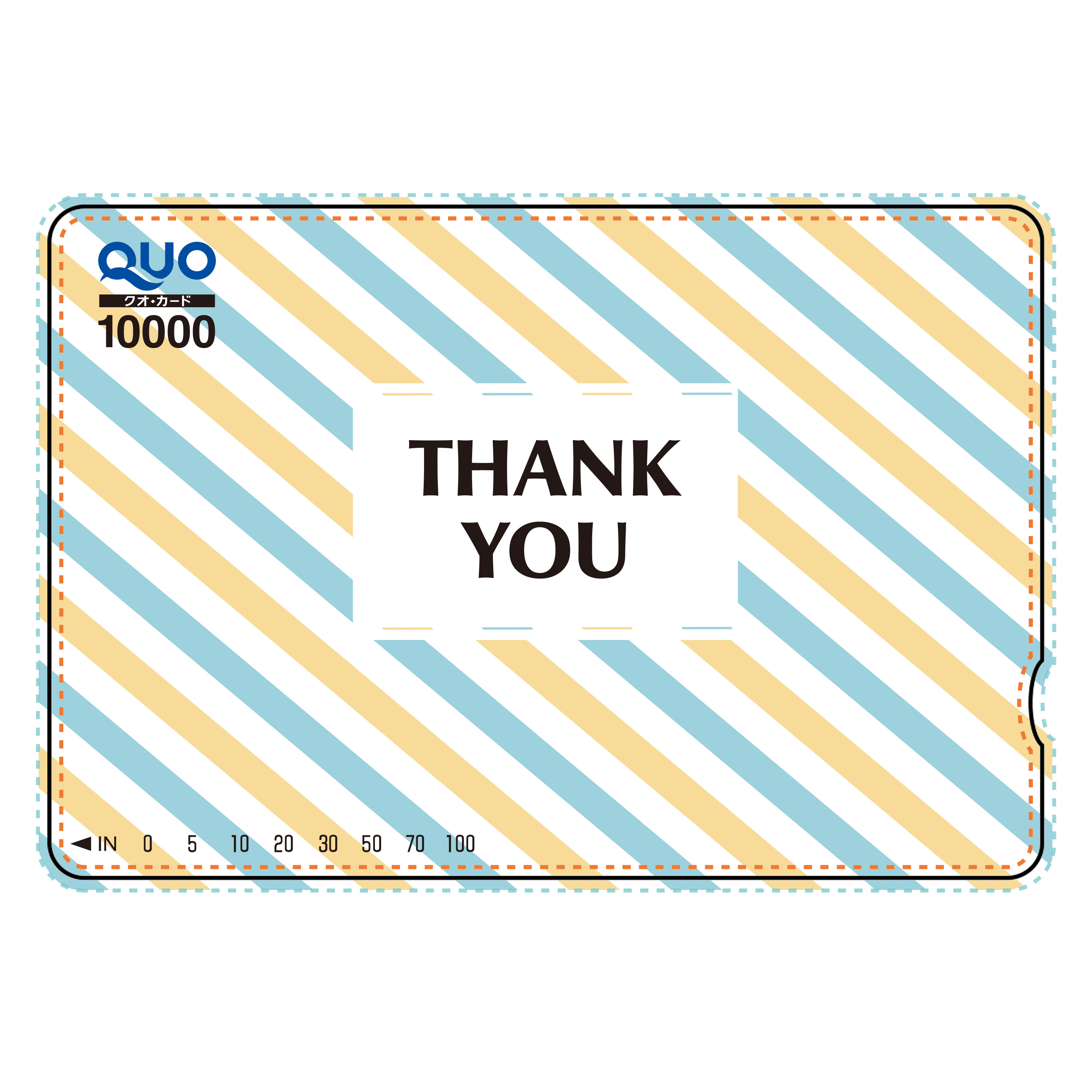 【ストライプ】QUOカード オリジナルギフトカード