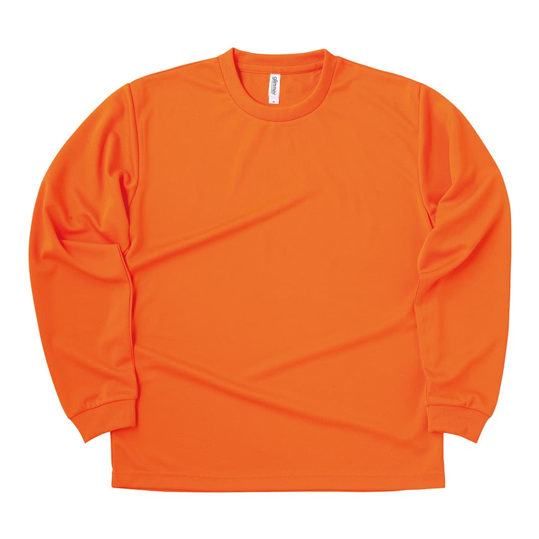 glimmer 4.4オンス ドライロングスリーブTシャツ｜ノベルティ