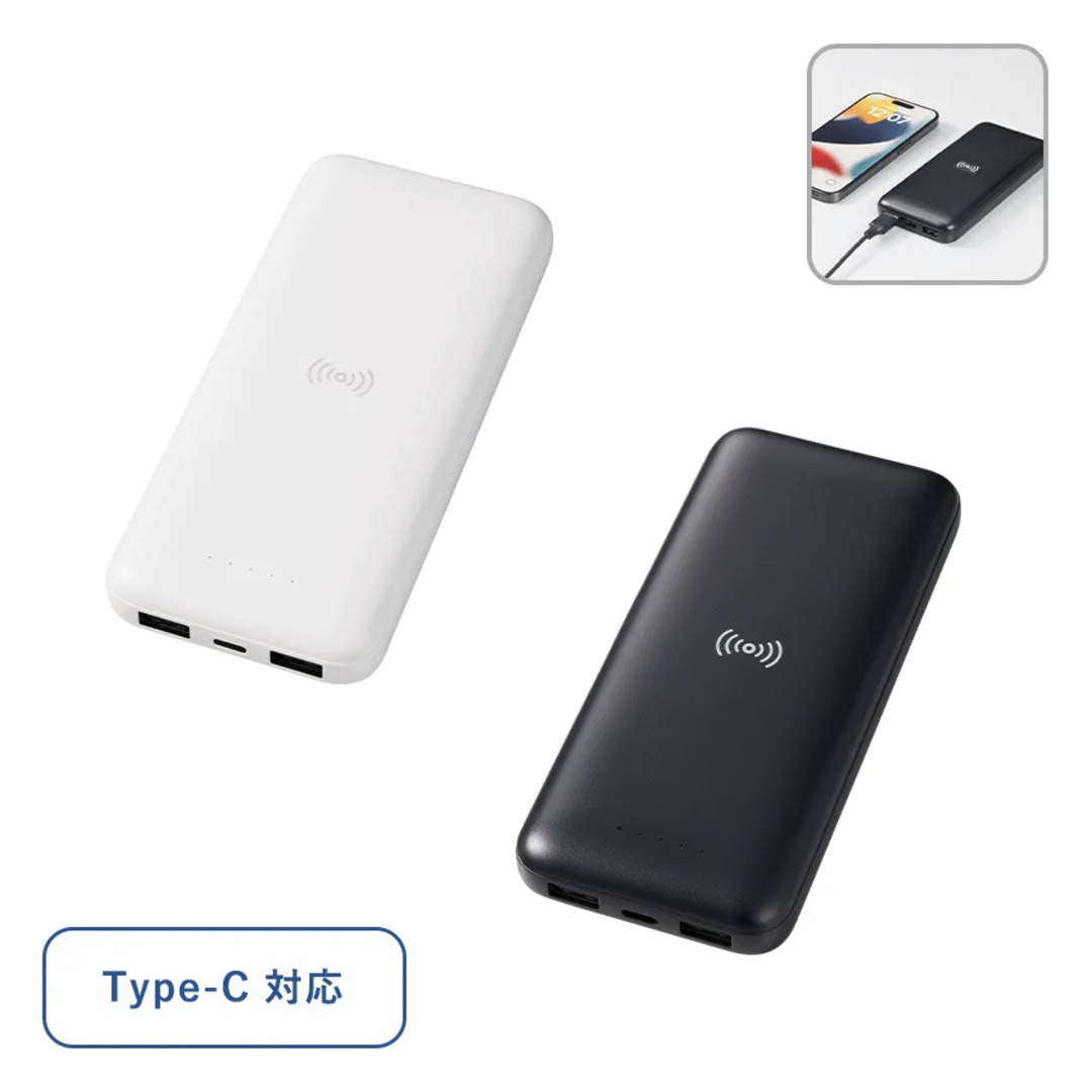 ワイヤレスシンプルモバイルチャージャー10000 TE-0024