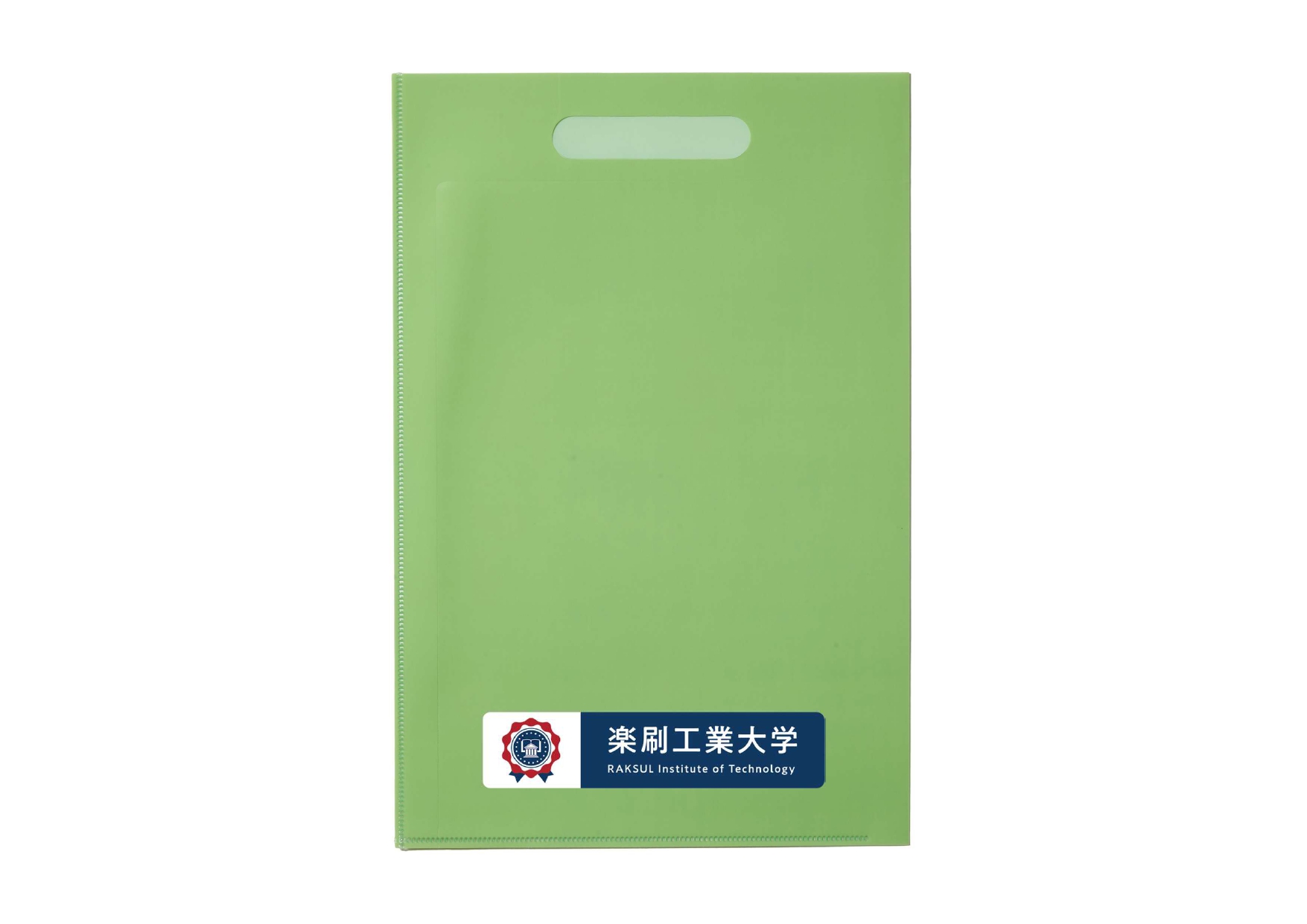 【短納期】A4クリアファイルバッグ 縦型