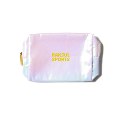 オーロラシャイニー・スクエアポーチ