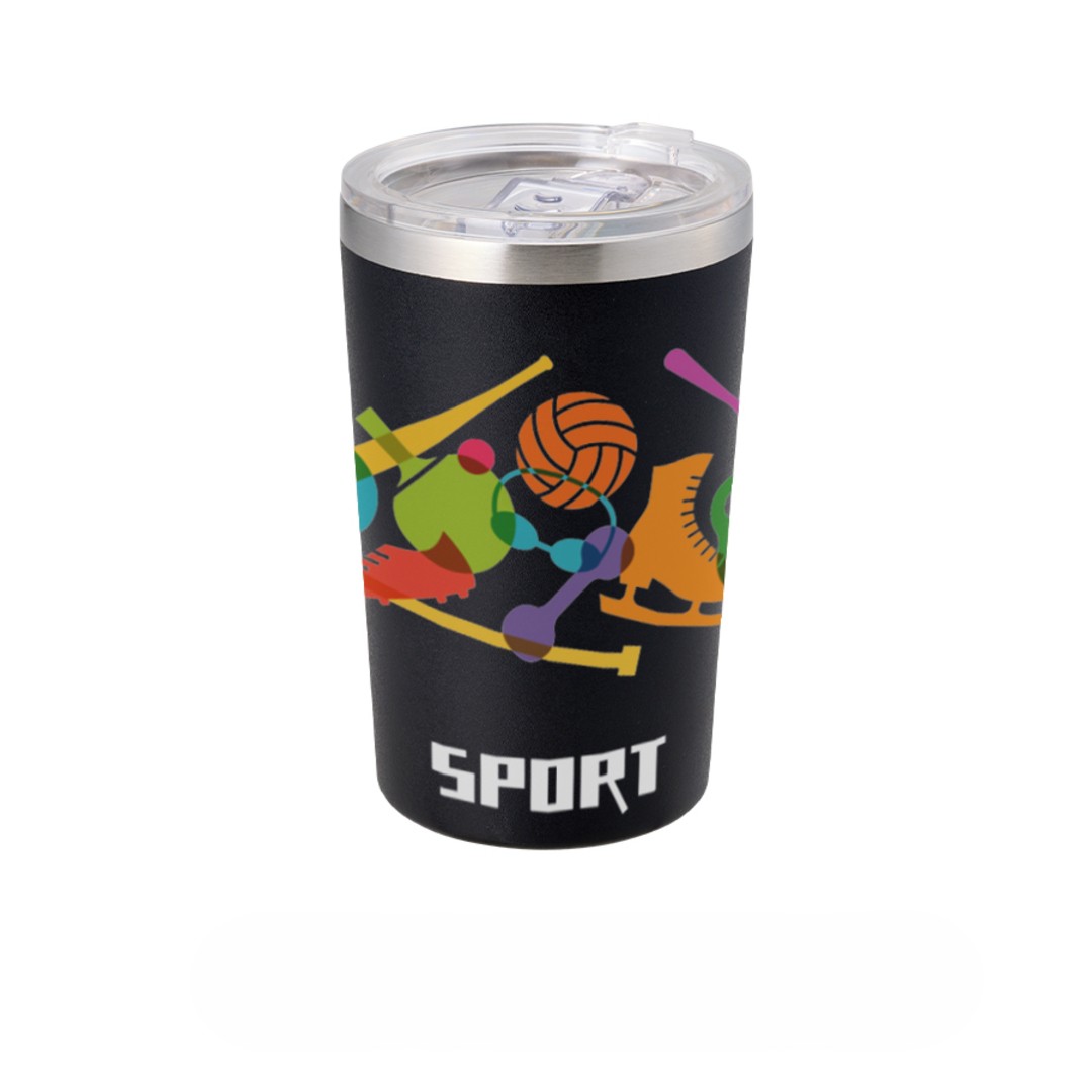 Zalattoクリアフタ付サーモタンブラー 350ml TS-1958