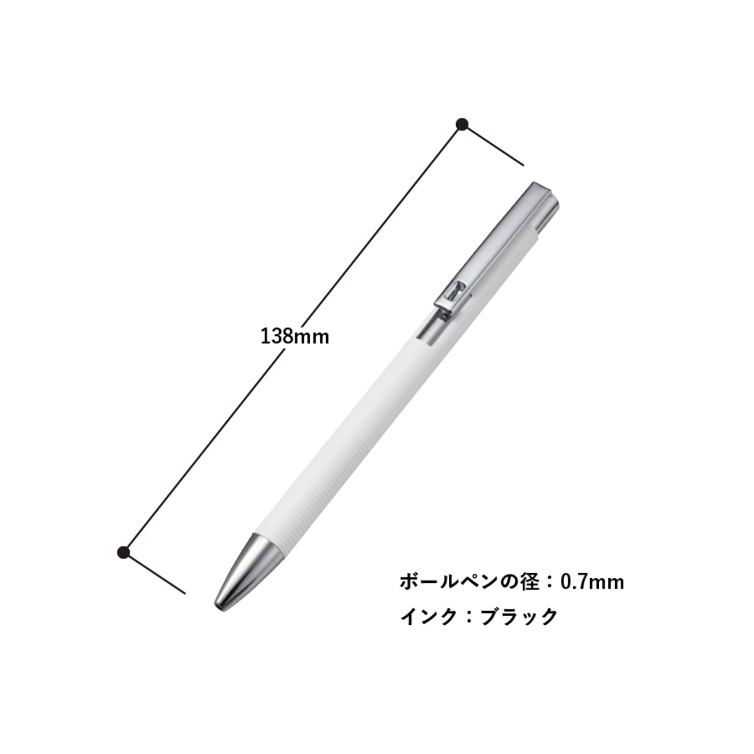 メタルマットボールペン(再生アルミ) TF-0162｜ノベルティ・オリジナル