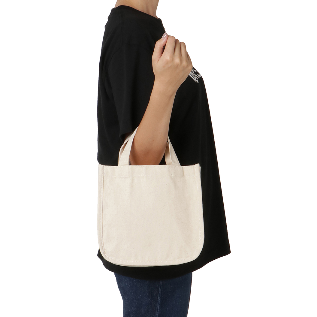 キャンバススクエアオリジナルトートバッグ Sサイズ ネット印刷のラクスル