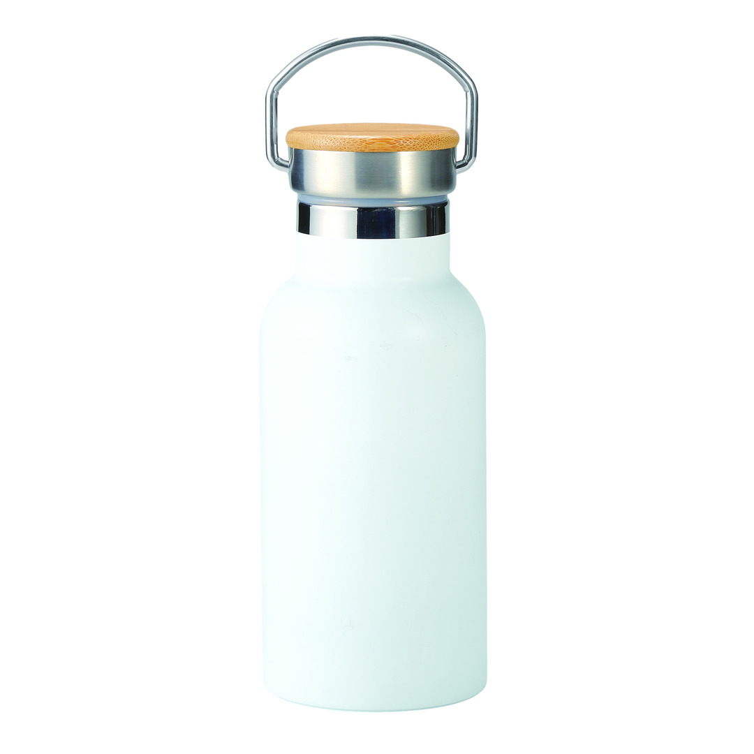 バンブーキャップ付真空ステンレスボトル 340ml
