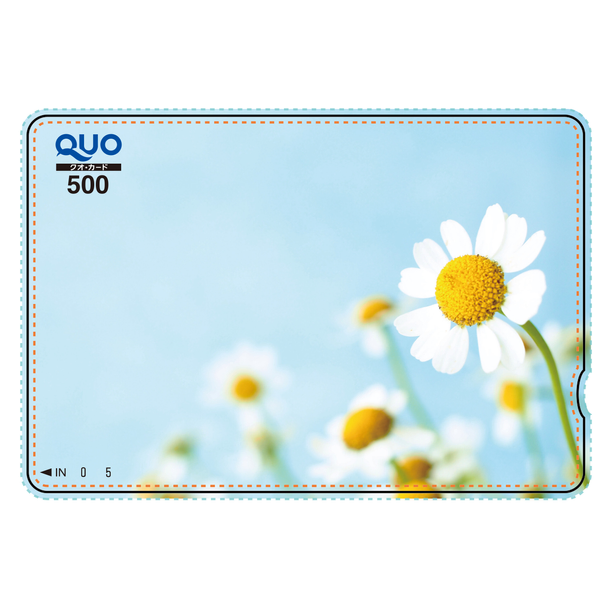 【花柄】QUOカード ギフトカード画像
