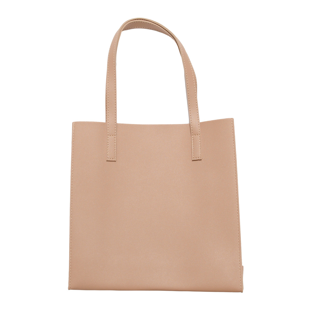 レ ニュー・合皮スクエアトート