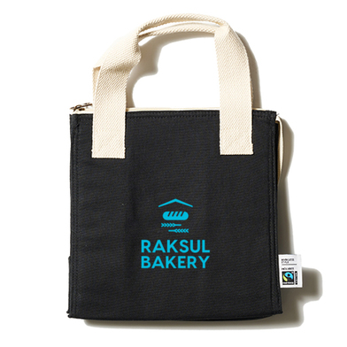 フェアトレードコットンスクエア保冷トート(S) TR-1403画像