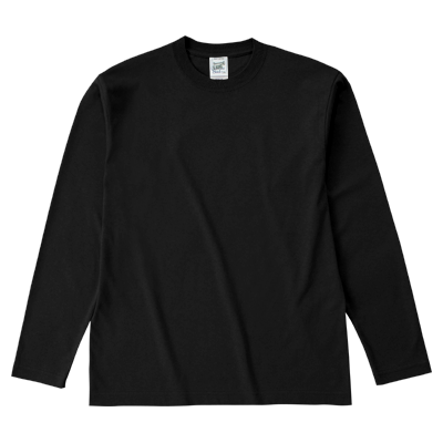 CROSS & STITCH 6.2オンス オープンエンドマックスウェイトロングスリーブTシャツ（リブ無し）