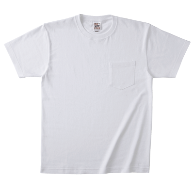 オリジナルCross Stitch オープンエンドマックスウェイト ポケットTシャツ
