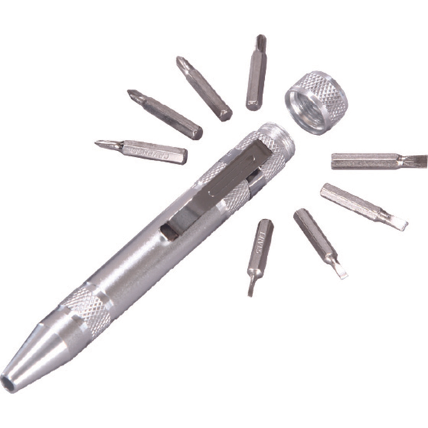 銀色の工具ペン画像