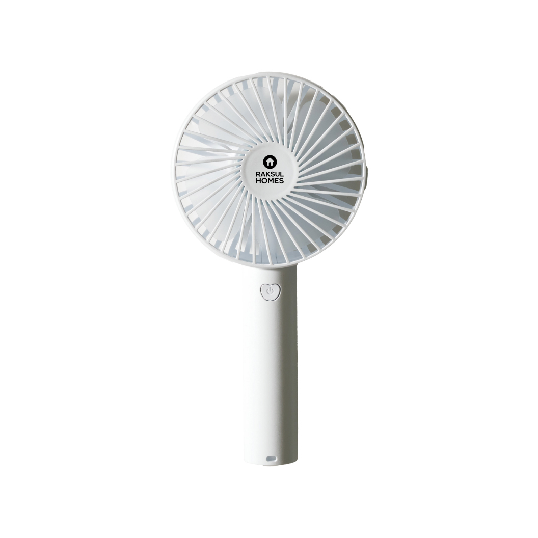 ストラップ付き2WAY充電式ハンディファン