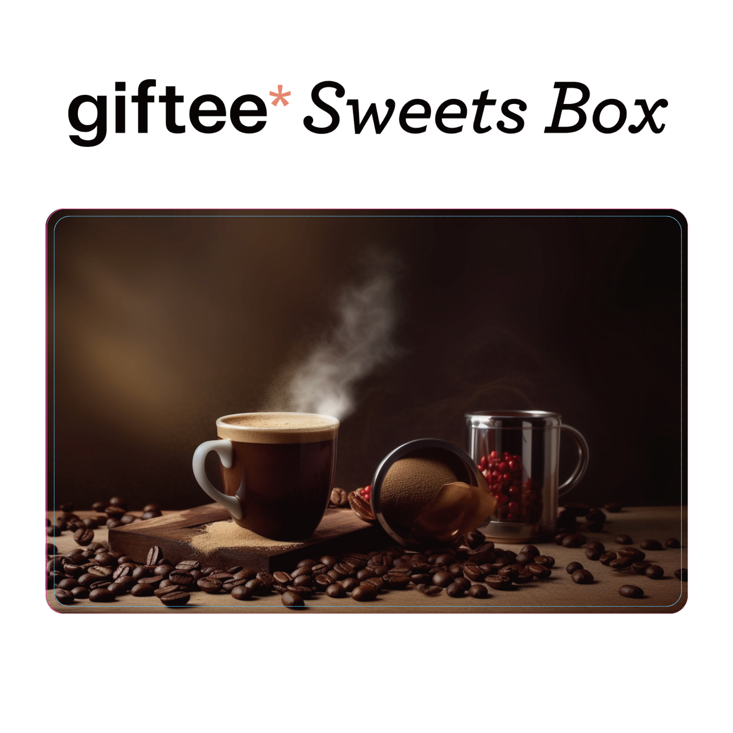 【コーヒー】giftee Sweets Box ギフトカード