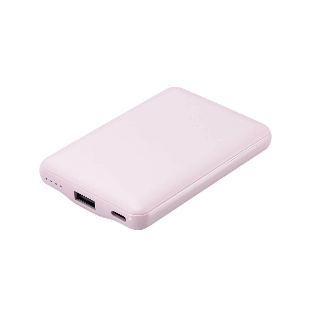 エレコム モバイルバッテリー 5000mAh 軽量 小型 C-Aケーブル付属 DE-C45-5000