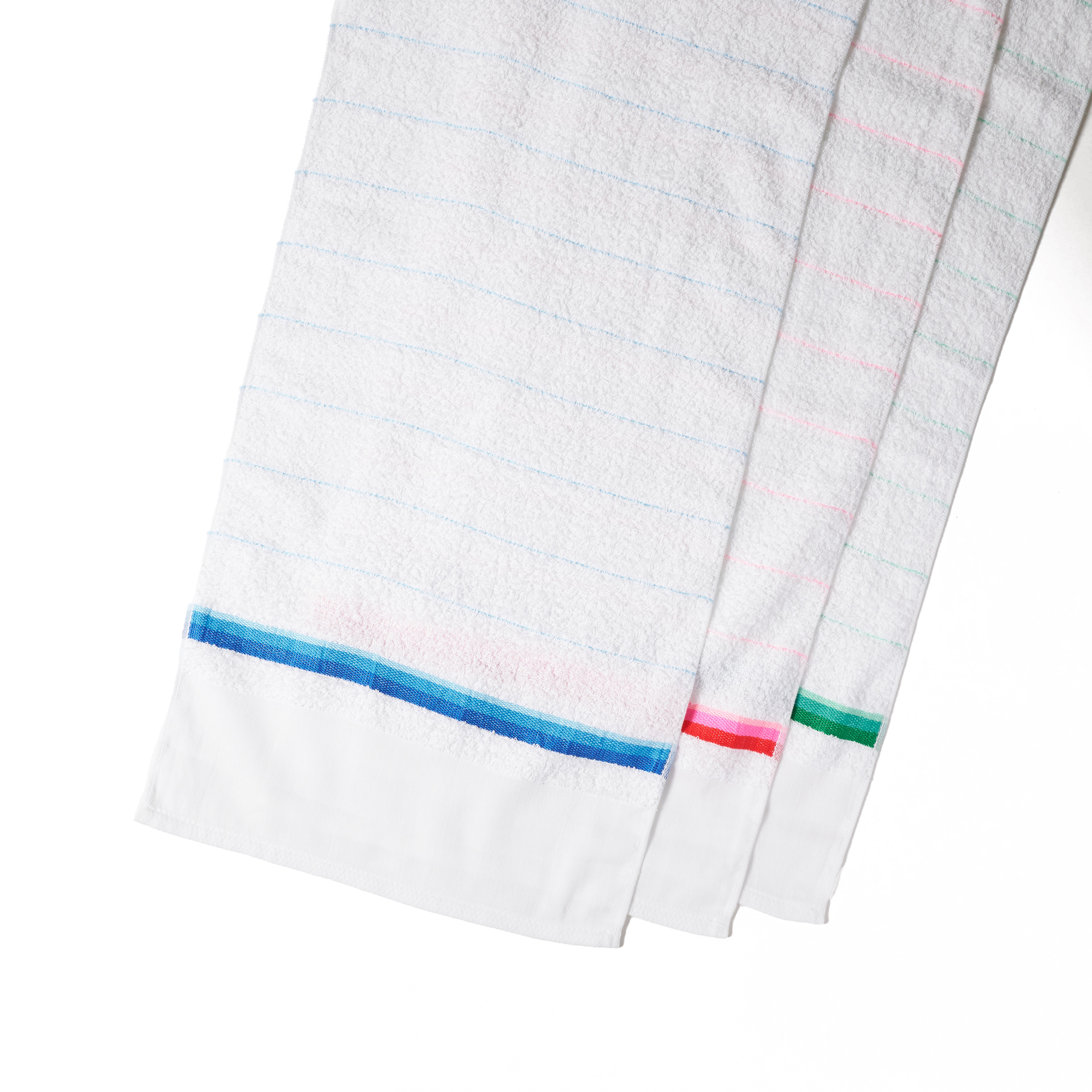 ドリームライン柄国産タオル 3色セット 240匁