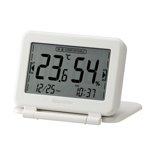 【割引キャンペーン中】温度湿度計付デジタル時計 COMFOMETER Portableの商品画像