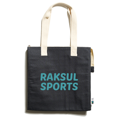 フェアトレードコットンスクエア保冷トート(M) TR-1404画像