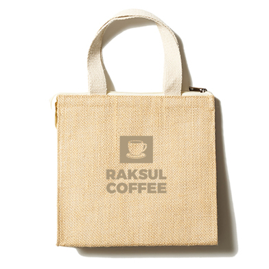 ジュートスクエア保冷トート(S) TR-1405 画像