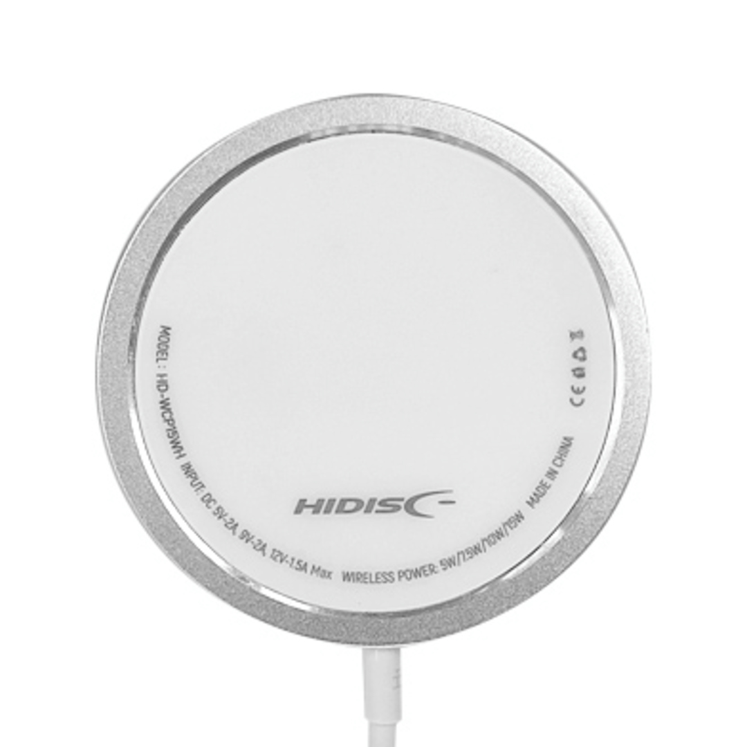 HIDISC MagSafe対応マグネットワイヤレス充電器