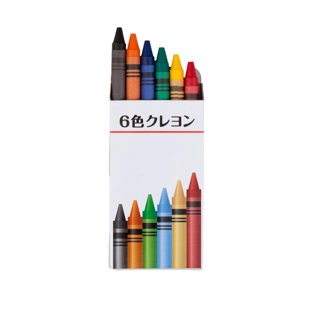 6色クレヨン SC-0601｜ノベルティ・オリジナルグッズ・記念品
