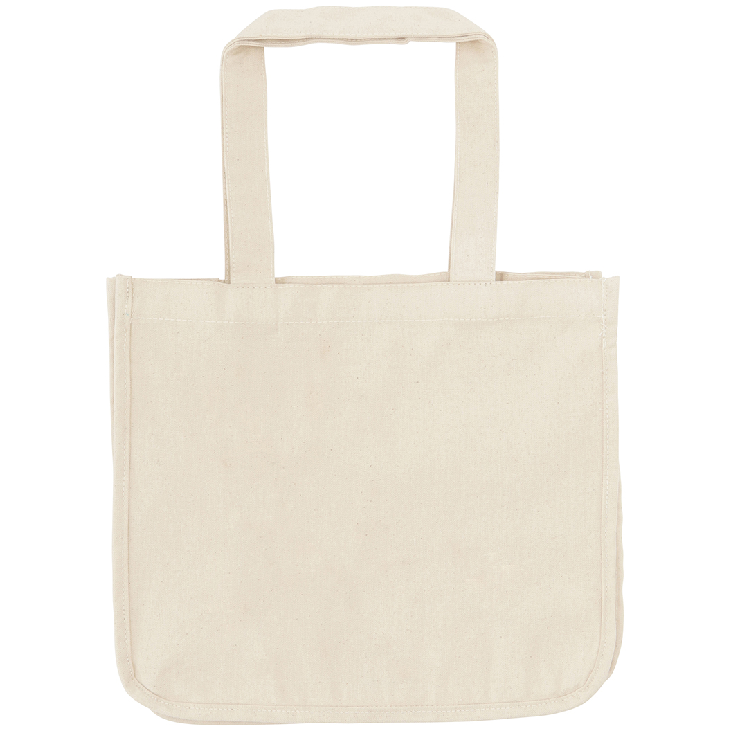 キャンバススクエアオリジナルトートバッグ Mサイズ ネット印刷のラクスル