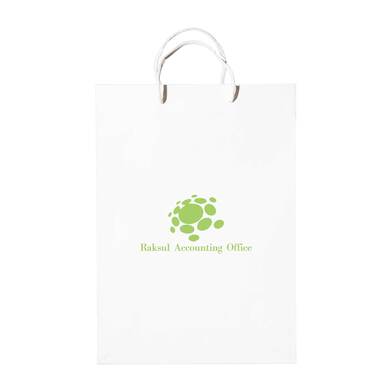 クラフトエンボスバッグ L画像