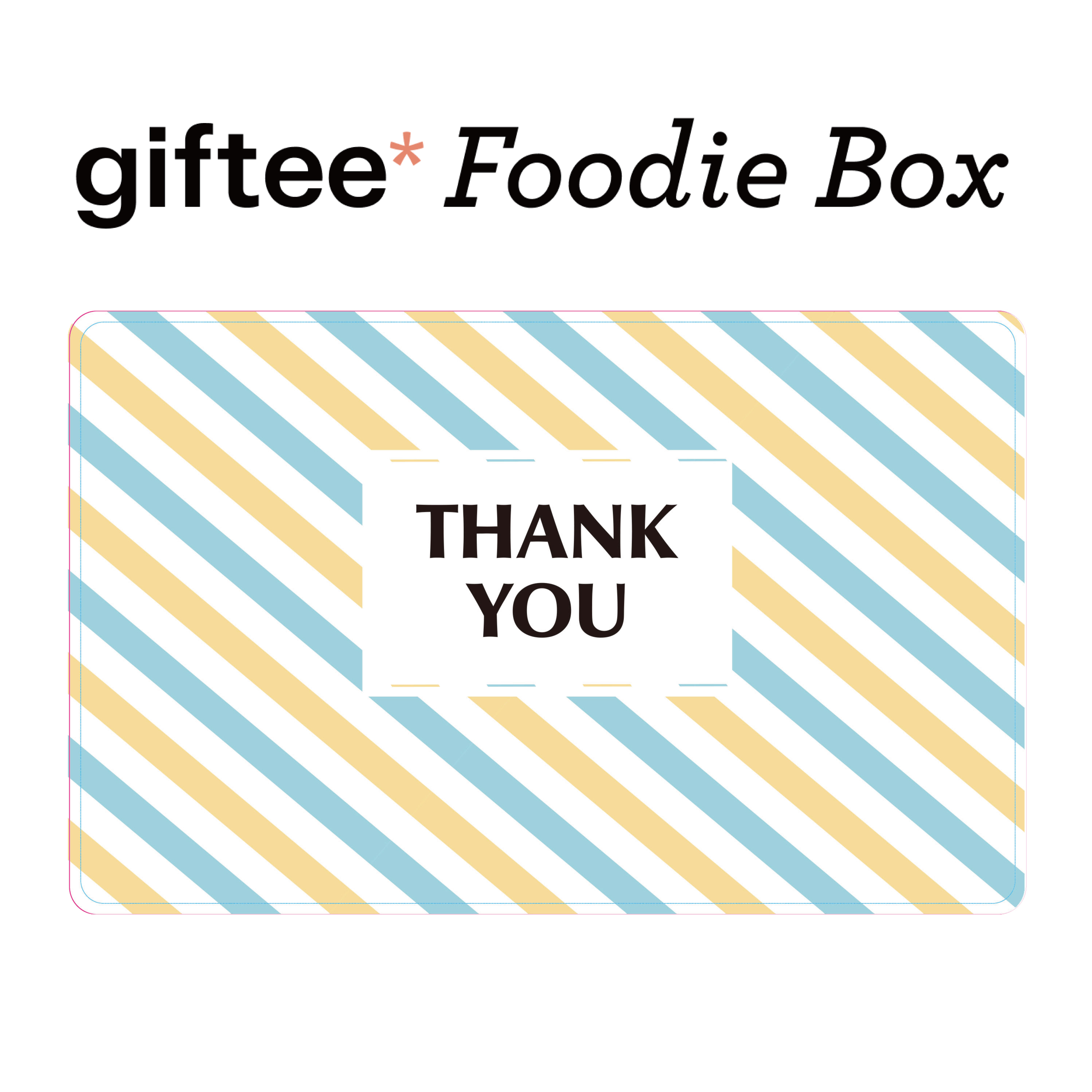 【ストライプ】giftee Foodie Box ギフトカード