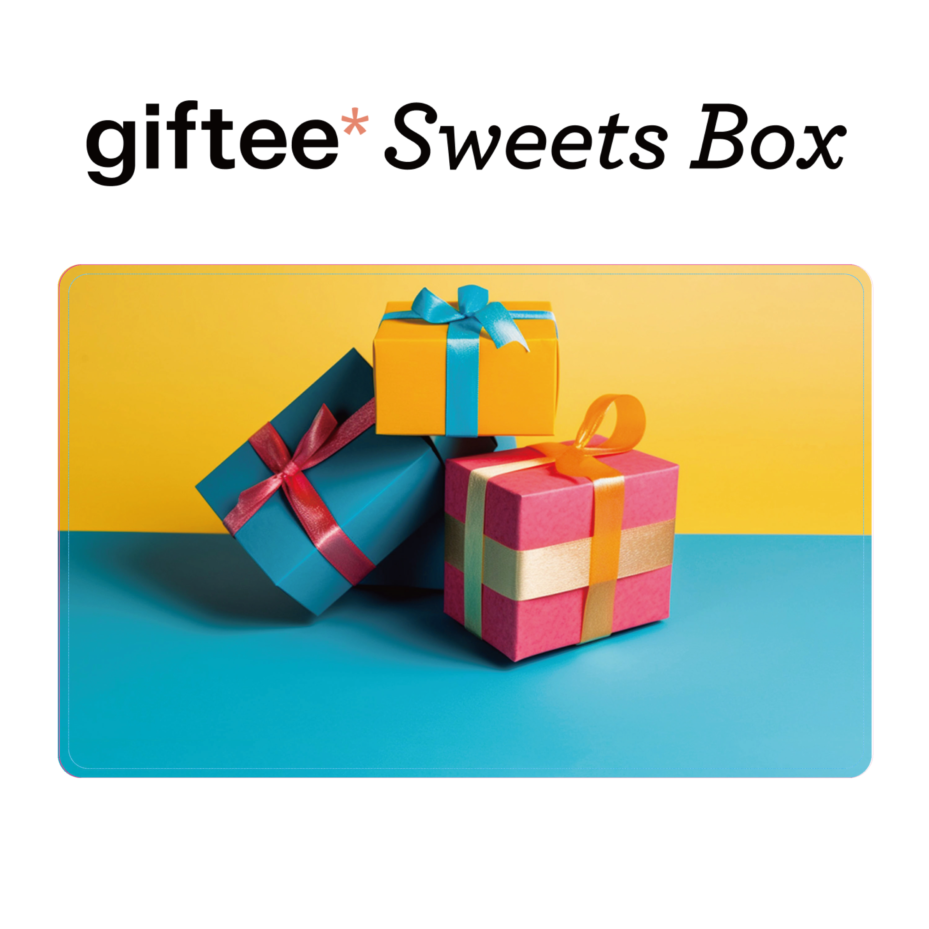 【ギフトBOX】giftee Sweets Box ギフトカード