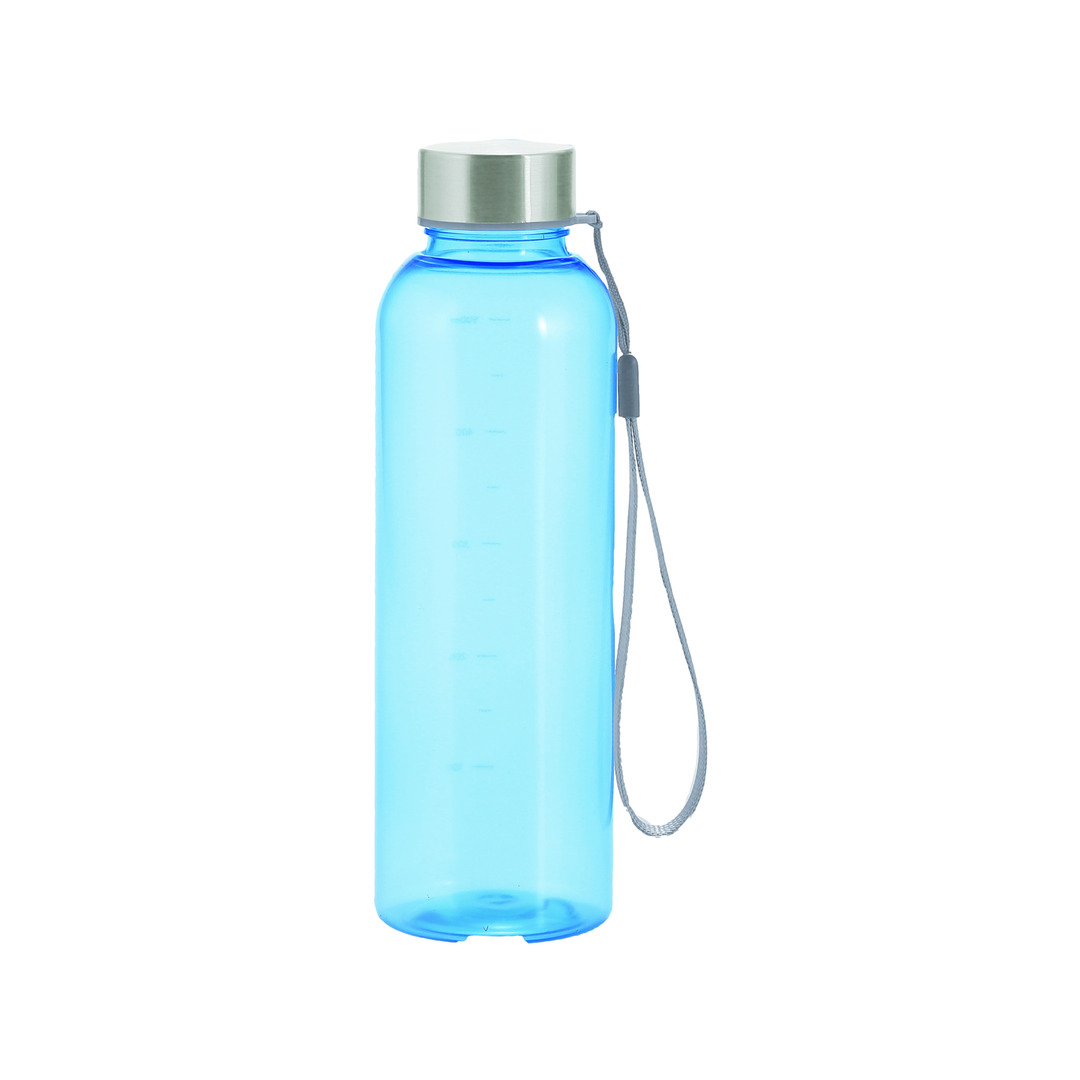 メモリ付フロスティボトル ストラップ付 550ml｜ノベルティ