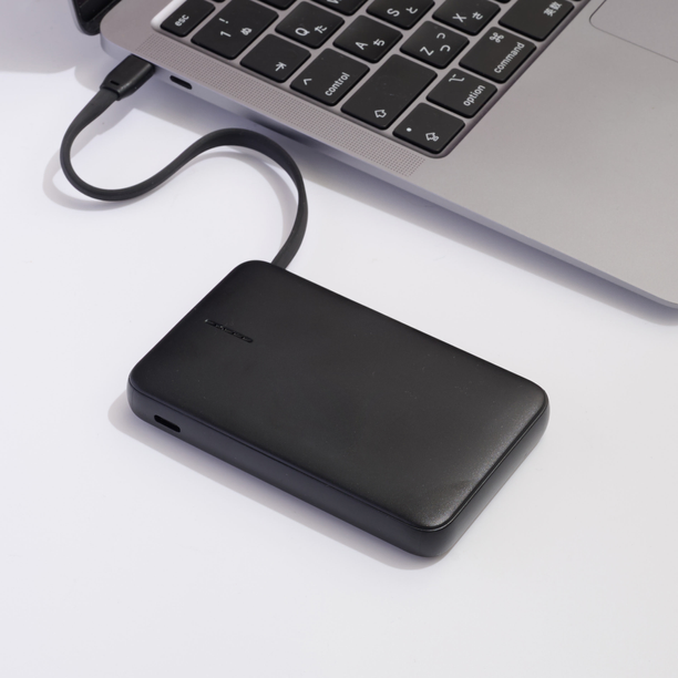 【短納期】HIDISC リン酸鉄リチウムイオン電池使用 急速充電モバイルバッテリー 5000mAh