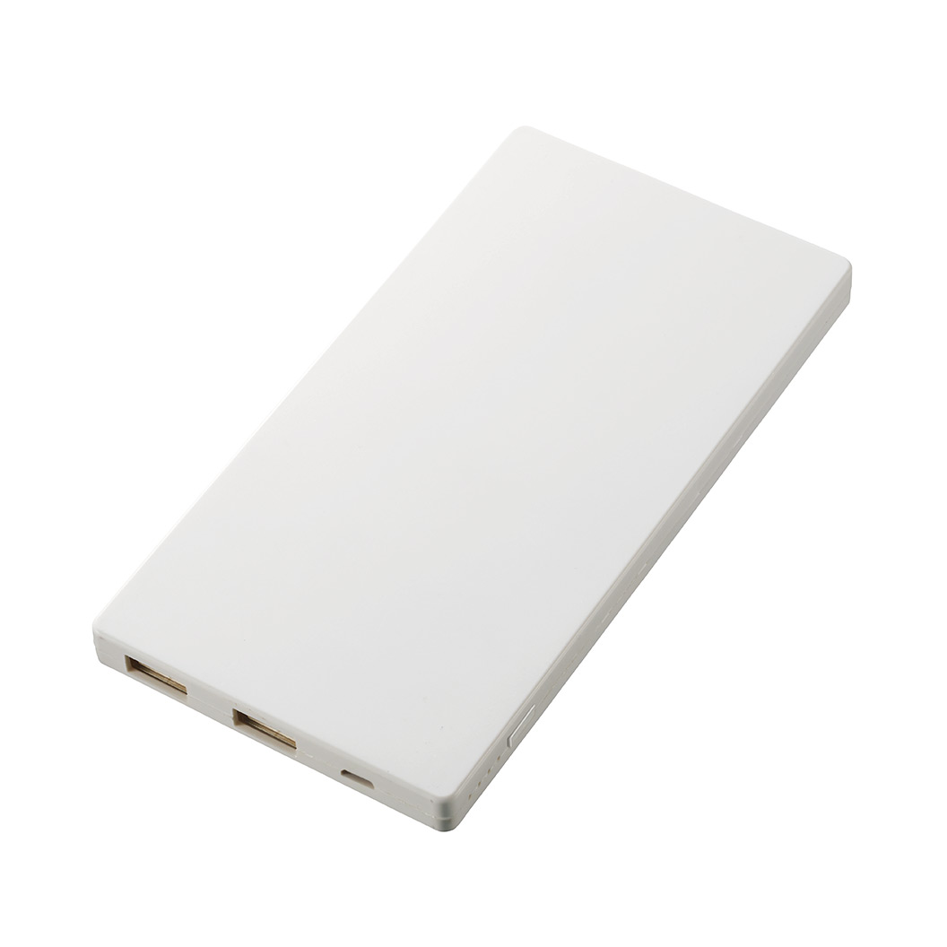 オリジナルモバイルチャージャー6000 フラット ネット印刷のラクスル