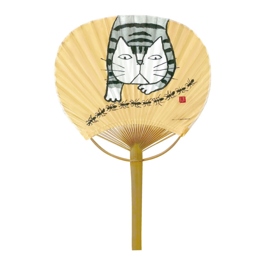 【廃盤】唐月小丸竹うちわ