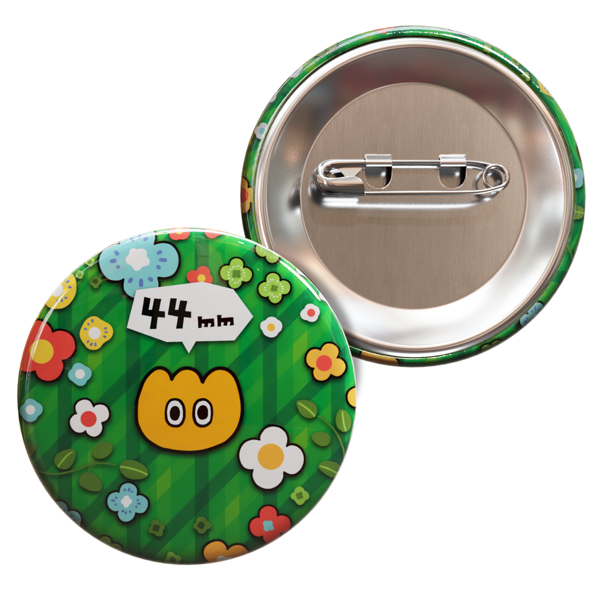 缶バッジ 素材 44mm 鬼滅の刃 ufotable ワールドツアー 44mm 缶